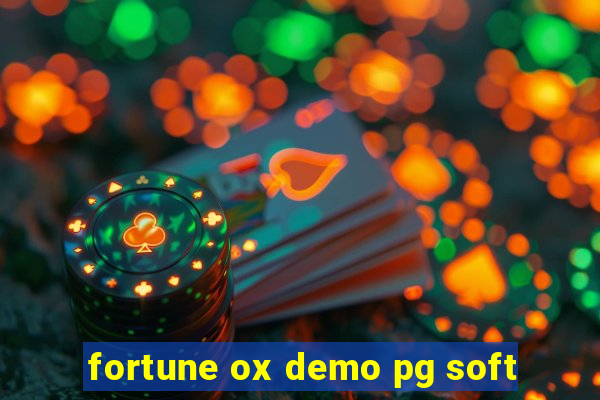 fortune ox demo pg soft